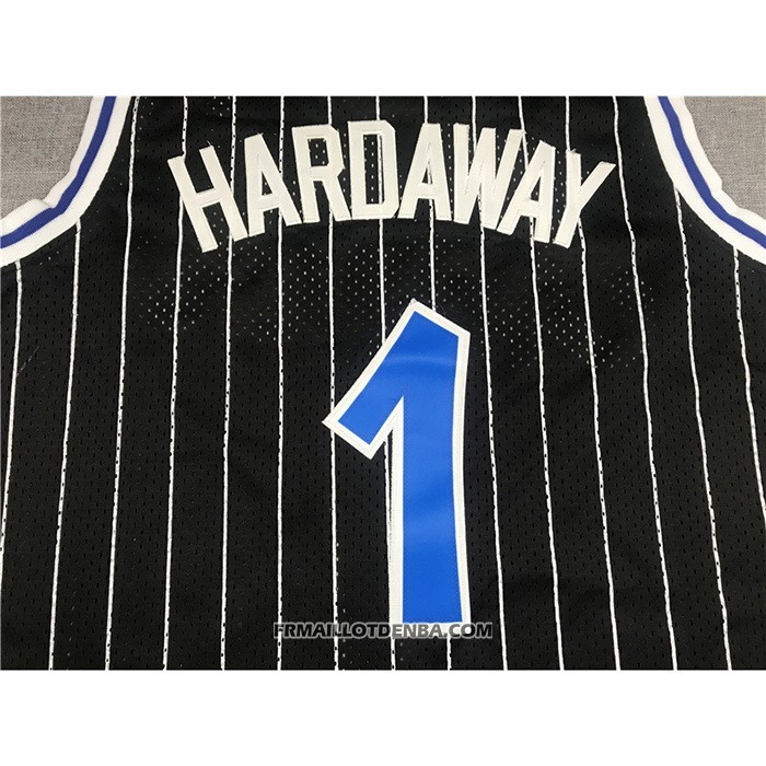 Maillot Orlando Magic Anfernee Hardaway No 1 Mitchell & Ness 1994-95 Noir